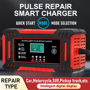 <strong>Car</strong> <strong>Battery</strong> <strong>Charger</strong> Smart <strong>Battery</strong> <strong>Trickle</strong> <strong>Charger</strong> 12V 6A Automotive <strong>Battery</strong> <strong>for</strong> <strong>Car</strong> Truck Motorcycle Lawn Mower Marine Lead Acid - Product Image 2
