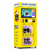 Distributeur automatique de nettoyage de casques, machine de lavage de casques de moto