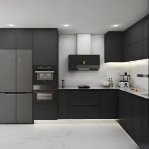 ตู้ครัวสแตนเลสคุณภาพสูง ผลิตภัณฑ์ใหม่ <span class=keywords><strong>ป</strong></span>้องกันความชื้น ไม่เสียรูปทรง ชุดตู้ครัวสำหรับอพาร์ทเมนต์ - Product Image 2