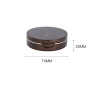 15g rond en forme d'air Bb vide fond de teint étuis coussin Compact Cc étui liquide fond de teint poudre boîte compacte
