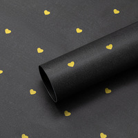 China Factory Sale Cute Dot Bouquet Flower Wrapping Paper 50cm*70cm Uncoated Specialty Digital Printed Paper & Paperboards