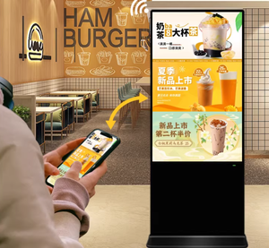 Écran publicitaire tactile vertical 65 pouces, couleur intégrale, étanche IP67, haute définition, à écran partagé, <span class=keywords><strong>pour</strong></span> affichage de produits laitiers - Product Image 5