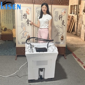 อ่างสระผมน้ำวน Kisen พร้อมอุปกรณ์ทำสปาสมุนไพร ถอดออกได้ มีถังเก็บน้ำ 60 ลิตร และเครื่องทำน้ำร้อน - Product Image 6