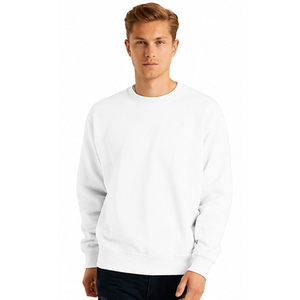 Sweat-shirt pour homme avec logo personnalisé, décontracté, chaud pour l'hiver, de qualité supérieure, en polyester et coton, vente en gros, OEM - Product Image 2