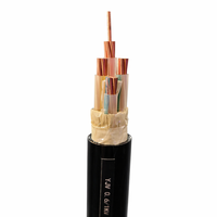 Cable de Alimentación de Bajo Voltaje YJV22 de 0.6/1kV, Blindado con Cinta de Acero, Aislamiento XLPE, 6mm²