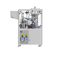 Remplisseuse et scelleuse automatique de tubes composites souples en plastique à ultrasons Remplisseuse et scelleuse de tubes laminés en aluminium PE