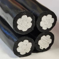 Cable ABC 0.6/1KV, Suministro de Fábrica, Cable JKLYJ con Conductor de Aluminio, Diferentes Tamaños, Fabricantes de Cable Trifásico de Aluminio