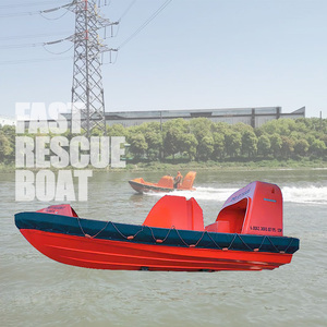 Barco Rápido SOLAS de Fibra de Vidrio de 6 Metros y 20 Nudos con Capacidad de Carga de 6-15 Personas, Certificado CCS/BV/EC/IRS - Product Image 6