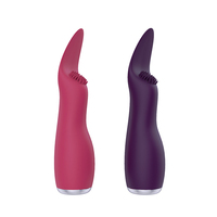 Starker Vibrator mit Wiederaufladbarer IPX7 Wasserdichter Heizfunktion für Zungenstimulation bis zum Höhepunkt G-Punkt-Vibrator Klitoris-Stimulation für Frauen