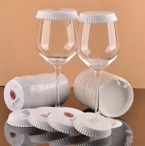 Hotel Customized Cup Lid White Paper Cup Cover