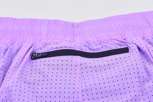 Pantalones Cortos Deportivos 2 en 1 para Hombre, de Secado Rápido, para Gimnasio, Entrenamiento, con Bolsillo Trasero con Cremallera, Logotipo de Marca Personalizado, para Maratón - Product Image 3