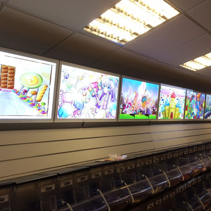 Hộp đèn quảng cáo thực đơn nhà hàng bằng nhôm treo tường, kích thước A4, đèn LED, có nam châm - Product Image 5