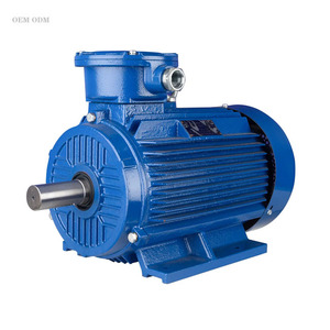 Motor de Imán Permanente de Bajo Voltaje de Alta Eficiencia IE4 - Motor Sincrónico Trifásico Autoarrancable a Prueba de Explosiones - Product Image 1