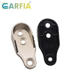Riel de armario ovalado <span class=keywords><strong>Garfia</strong></span>, soporte de riel de armario de aleación de zinc - Product Image 2