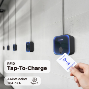Chargeur mural pour véhicule électrique certifié CE 7 kW <span class=keywords><strong>Type</strong></span> <span class=keywords><strong>2</strong></span> RFID <span class=keywords><strong>Borne</strong></span> de recharge pour véhicule électrique EVSE - Product Image 1