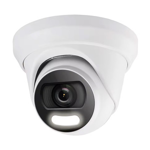 Caméra de surveillance analogique tourelle 4-en-1 CVI/TVI/CVBS/AHD 5MP avec double éclairage intelligent, support OEM, micro intégré, IP66, IR, métal - Product Image 1
