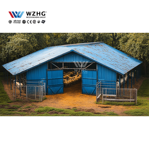 Berkuda dalam ruangan Arena berkuda aula struktur baja aula berkuda fasilitas Arena gudang pelatihan gudang tertutup bidang stabil - Product Image 1