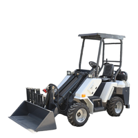 Nouvelle mini-chargeuse compacte LOVIN SKid Steer LNHY-30 4x4 avec godet télescopique, pompe principale et moteur diesel Kubota Euro5