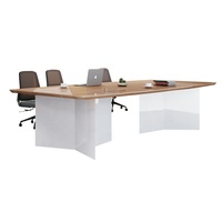 Table de salon de bureau utilisée Petite réception