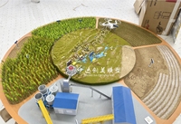 Architecture 3D pour exposition Échelle Estate House Ville personnalisée Arbres miniatures Urbanisme Design miniature Maison de vie