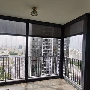 Persianas Exteriores Motorizadas con Wifi, de <span class=keywords><strong>Lona</strong></span> Transparente con Sistema Ziptrak - Product Image 1