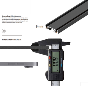 MT26 48V <strong>LED</strong> Track <strong>Light</strong> Modern Aluminum Body with Cob Chip Magnetic <strong>Light</strong> for Office Installation on Track Rail - Product Image 5