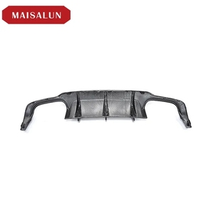 AMGสไตล์คาร์บอนไฟเบอร์ด้านหลังกันชนDiffuser LipสําหรับMercedes Benz <span class=keywords><strong>C</strong></span> <span class=keywords><strong>Class</strong></span> W204 2013-2014 - Product Image 6