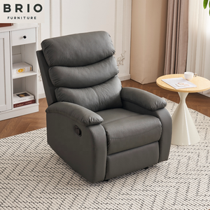 Fauteuil inclinable électrique <span class=keywords><strong>d</strong></span>'usine avec fonction massage et bascule, <span class=keywords><strong>canapé</strong></span> simple en <span class=keywords><strong>cuir</strong></span> PU pour salon, OEM personnalisé disponible - Product Image 2
