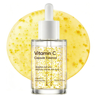 Sérum Vitamine C en Capsules OEM ODM, Essence Éclaircissante pour le Visage 30ml, Logo Personnalisé, Marque Privée pour Marques de Beauté