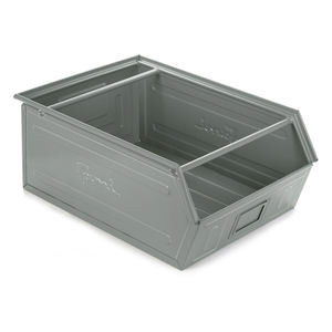 Fami FLS Acero 480x725x295mm doble cruz contenedor tolva de acero (6 uds) - Product Image 1