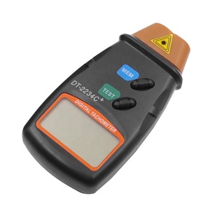 DT-2234C + laser kỹ thuật số RPM tốc độ Meter Non-Contact LCD hiển thị động cơ tachometer với phạm vi đo lường của 2.5-99999rpm - Product Image 1