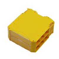 Boîtier électronique pour rail Din Boîtier d'instrument Boîtier de protection en plastique pour boîtier de joint d'appareil électronique