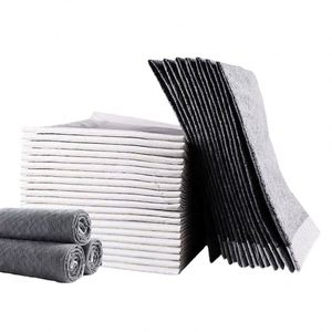 Tapis absorbants pour animaux de compagnie en fibre de charbon de bambou, marque privée personnalisée, pour l'apprentissage de la propreté des chiots et des chiens - Product Image 6