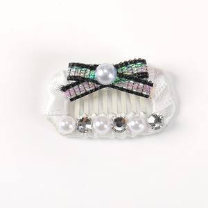 Handgemaakte Huisdier Haarclip Zwart-Wit Serie Huisdieraccessoires Yorkshire Maltese Hond Haarclips - Product Image 6