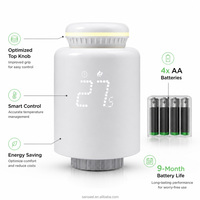 Válvula Termostática para Radiador, Sistema de Calefacción por Agua, TRV, para Sistemas de Calefacción por Suelo Radiante