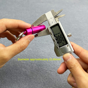 Kotak Pil Perjalanan dari Aluminium Alloy EDC, Kotak Penyimpanan Pil Mini yang Lucu - Product Image 6