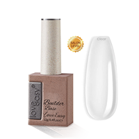 Base de vernis à ongles transparente sans HEMA, 12g, longue tenue, à retirer par trempage, compatible UV/LED, 11 ingrédients naturels sans toxines, résine naturelle, marque privée OEM