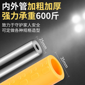 Barres d'appui Mu Silang, capacité de charge 300 kg, rampes de sécurité antidérapantes pour salle de bain, toilettes, personnes âgées, handicapées - Product Image 5
