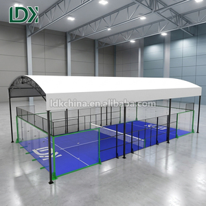 LDK Sports Equipment Indoor Panoramic Cancha De Padel Proveedor Hierba Artificial Pista De Padel Personalizada Con Techo - Product Image 4