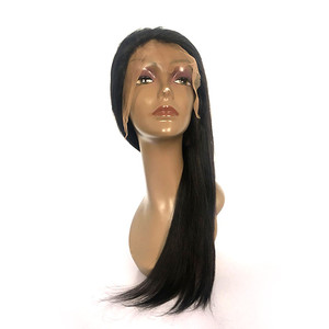 Pure Handmade Natural Virgin Unprocessed Mink Brazilian Straight Human Hair Hd Lace <strong>Front</strong> <strong>Wigs</strong> With Baby Hair for Black Women - Product Image 3