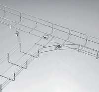Produit facile de visibilité de panier de chemin de câbles de grillage de l'acier inoxydable SS304 d'installation haut