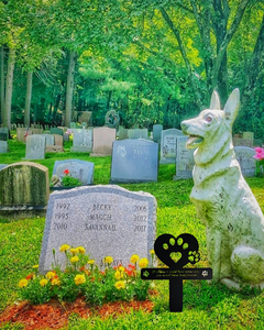 Marqueurs funéraires pour animaux de compagnie, chiens et chats, décorations imperméables pour cimetière, plaques commémoratives pour l'extérieur - Product Image 5