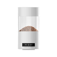 Distributeur automatique de nourriture pour poissons avec écran LCD, distributeur intelligent d'aliments pour aquarium, alimentation quantitative programmée, montage multi-angles, utilisation en intérieur