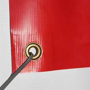 لافتة قماشية خارجية للإعلانات عبر الحدود مصنوعة من البي في سي للطباعة النافثة للحبر، مقاومة للماء وأشعة الشمس، باللونين الأصفر والأزرق، بعرض 60 سم - Product Image 3