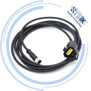 Konektor kawat otomotif 13A arus tinggi seri DEUTSCH DTR untuk pengendali Motor EV & pengisi daya papan (OBC) - Product Image 1