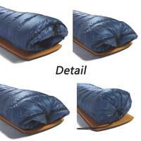 Hamac multi-usage en tissu Nylon, couette et sous-couette, couverture de Camping avec boîte à pied, sac de couchage
