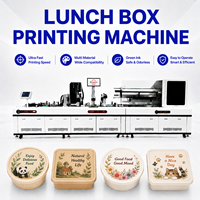 Machine d'impression industrielle pour boîtes à lunch, équipement numérique haute résolution, solution de fabrication de contenants alimentaires avec personnalisation de la marque