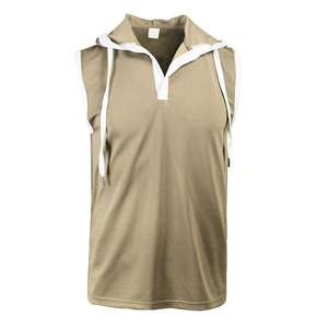 Nouveaux gilets d'été pour hommes avec de lourds gilets à capuche et des T-shirts sans manches décontractés à la mode et confortables - Product Image 6