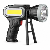 Lampe de travail LED Bright Bird 300lm 6000K blanche, projecteur portatif IP44, batterie Li-ion 18650, atelier, garage, jardin
