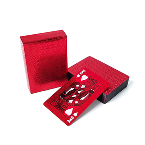 Venta al por mayor de naipes duraderos a prueba de agua impresión personalizada <span class=keywords><strong>Casino</strong></span> 100% naipes de póquer de plástico PVC - Product Image 3